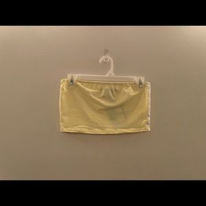 Yellow Tube Top